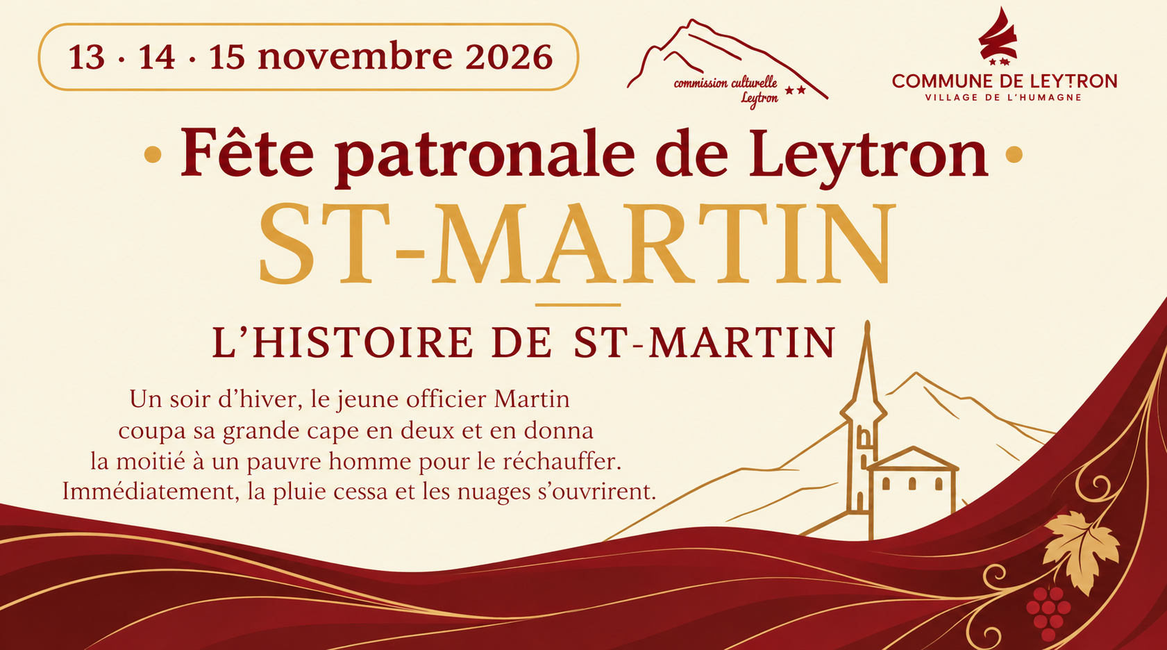 Fête patronale de Leytron "St-Martin"