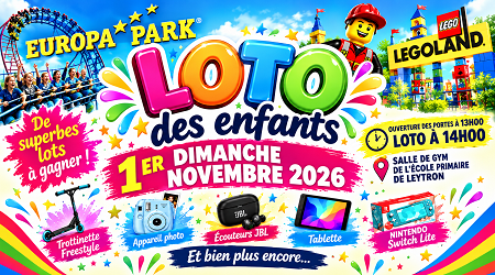 Gym Arc-en-ciel - Loto des enfants